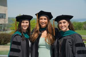 three graduates