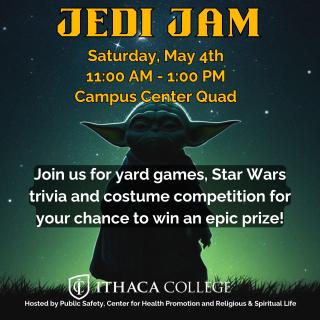 Jedi Jam Saturday, May 4 11:00-1:00